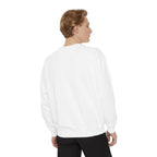 Freedom Unisex Garment-Dyed Sweatshirt, Cozy Casualwear, Gift for Friends, Modern Statement Piece, Thoughtful Present
