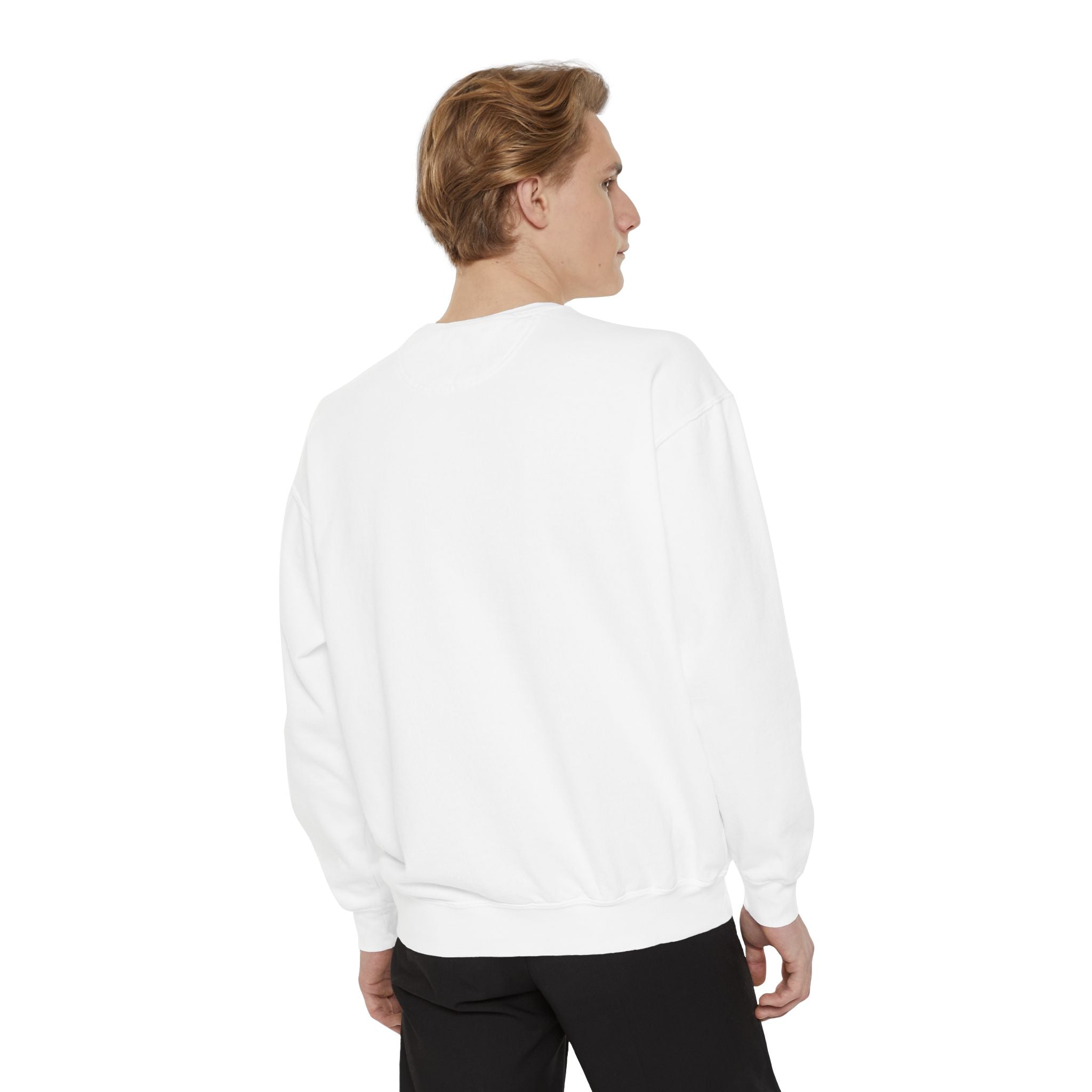Freedom Unisex Garment-Dyed Sweatshirt, Cozy Casualwear, Gift for Friends, Modern Statement Piece, Thoughtful Present