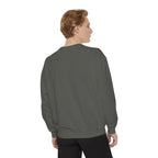 Freedom Unisex Garment-Dyed Sweatshirt, Cozy Casualwear, Gift for Friends, Modern Statement Piece, Thoughtful Present