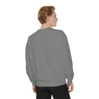 Freedom Unisex Garment-Dyed Sweatshirt, Cozy Casualwear, Gift for Friends, Modern Statement Piece, Thoughtful Present