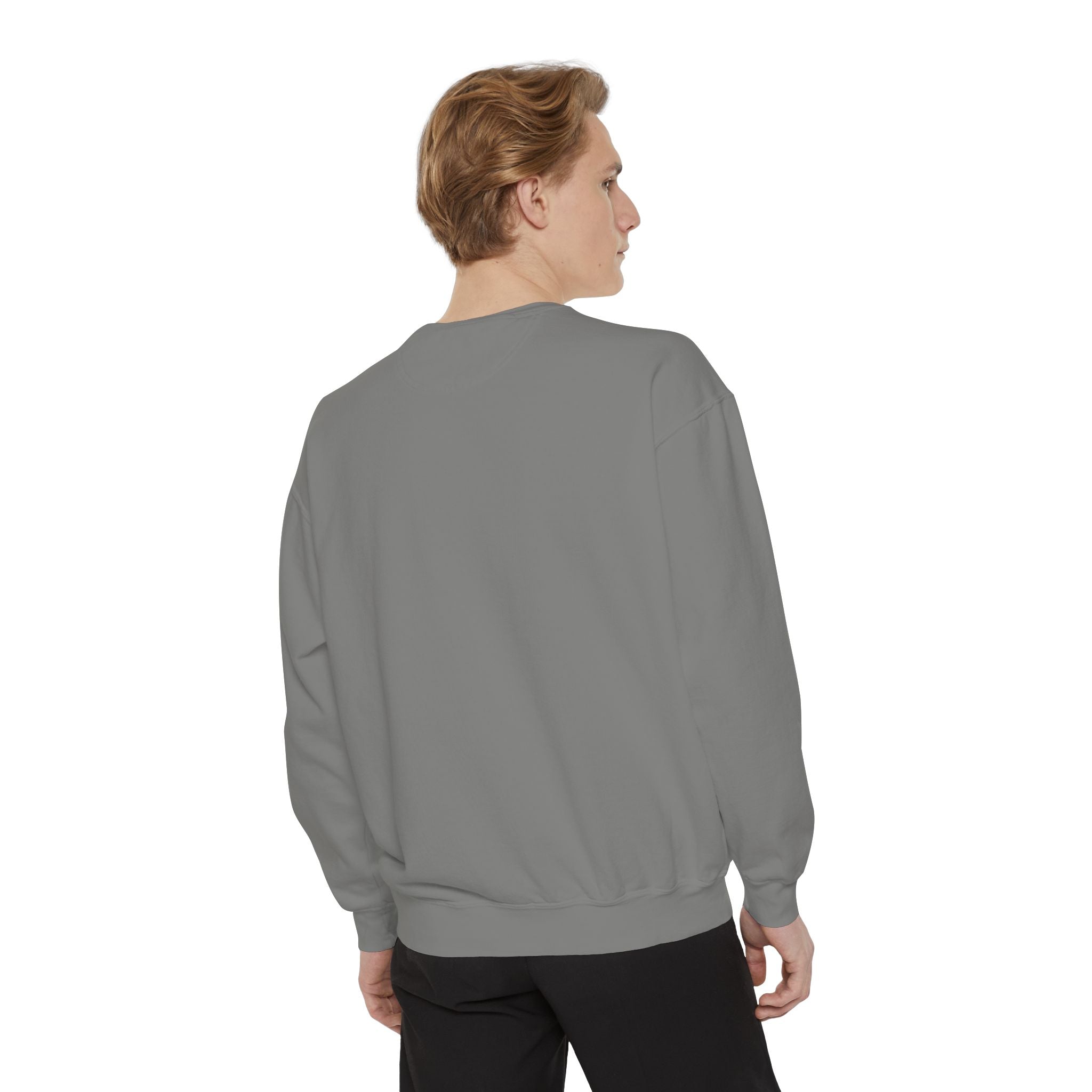 Freedom Unisex Garment-Dyed Sweatshirt, Cozy Casualwear, Gift for Friends, Modern Statement Piece, Thoughtful Present