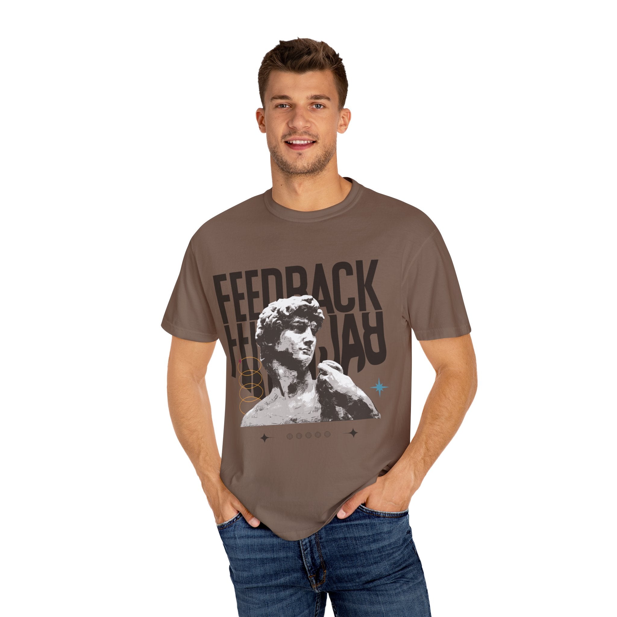 Vintage Inspired Graphic Tee - Feedback February T-shirt, Unisex Casual Wear, Art Lovers Gift, Street Style Essential, Cool Everyday Fashion